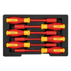 Bosch 1600A02NF3 VDE Lokma Tornavida Seti 1000 Volt HEX 6 Parça