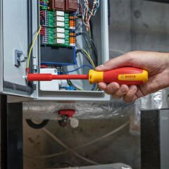 Bosch 1600A02NF3 VDE Lokma Tornavida Seti 1000 Volt HEX 6 Parça