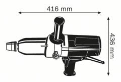 Bosch GDS 24 Elektrikli Darbeli Somun Sıkma 3/4''