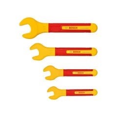 Bosch 1600A02NE8 VDE Açık Ağız Anahtar Takımı 4 Parça