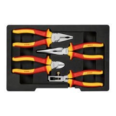 Bosch 1600A02NG1 VDE Pense Seti 4 Parça