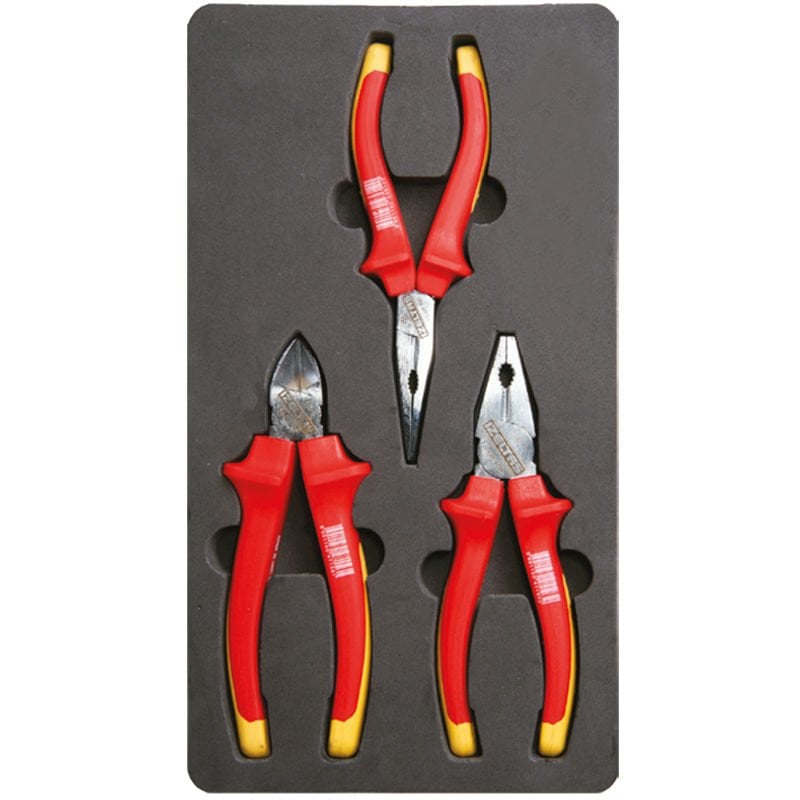 İzeltaş 3020 00 6003 İzoleli Elektrikçi Seti 160 mm 3 Parça 1000 Volt