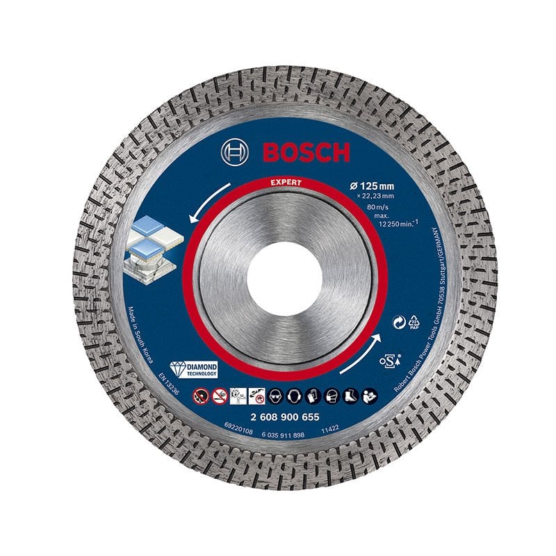 Bosch Expert HardCeramic Elmas Kesme Diski 125x22,23 mm