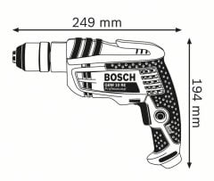 Bosch GBM 10 RE Darbesiz Matkap 600 Watt