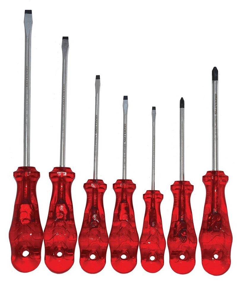 İzeltaş 4100 00 8107 Tornavida Seti Kraft Seri 7 Parça