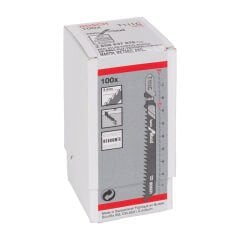 Bosch T 111 C Basic For Wood Dekupaj Testeresi Bıçağı Ahşap İçin 100'lü