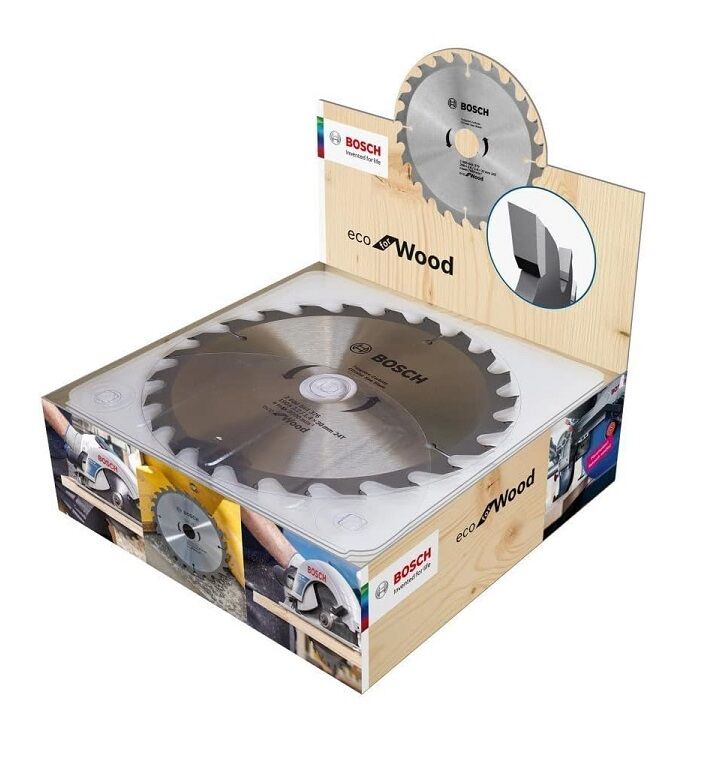 Bosch Eco For Wood Daire Testere Bıçağı Ahşap İçin 190*30 mm 24 Diş 10'lu