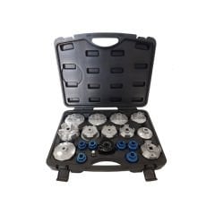Worldforce 11052 Tas Tipi Yağ Filtre Sökme Anahtar Seti 19 Parça