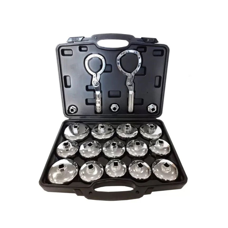 Worldforce 11051 Tas Tipi Yağ Filtre Sökme Anahtar Seti 19 Parça