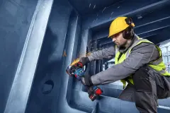 Bosch Expert EXWS18V-15S Akülü Taşlama Makinesi 18 Volt 8 Ah