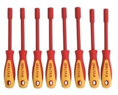 İzeltaş 4773 00 8108 İzoleli Lokma Uçlu Tornavida Seti 1000 Volt 8 Parça