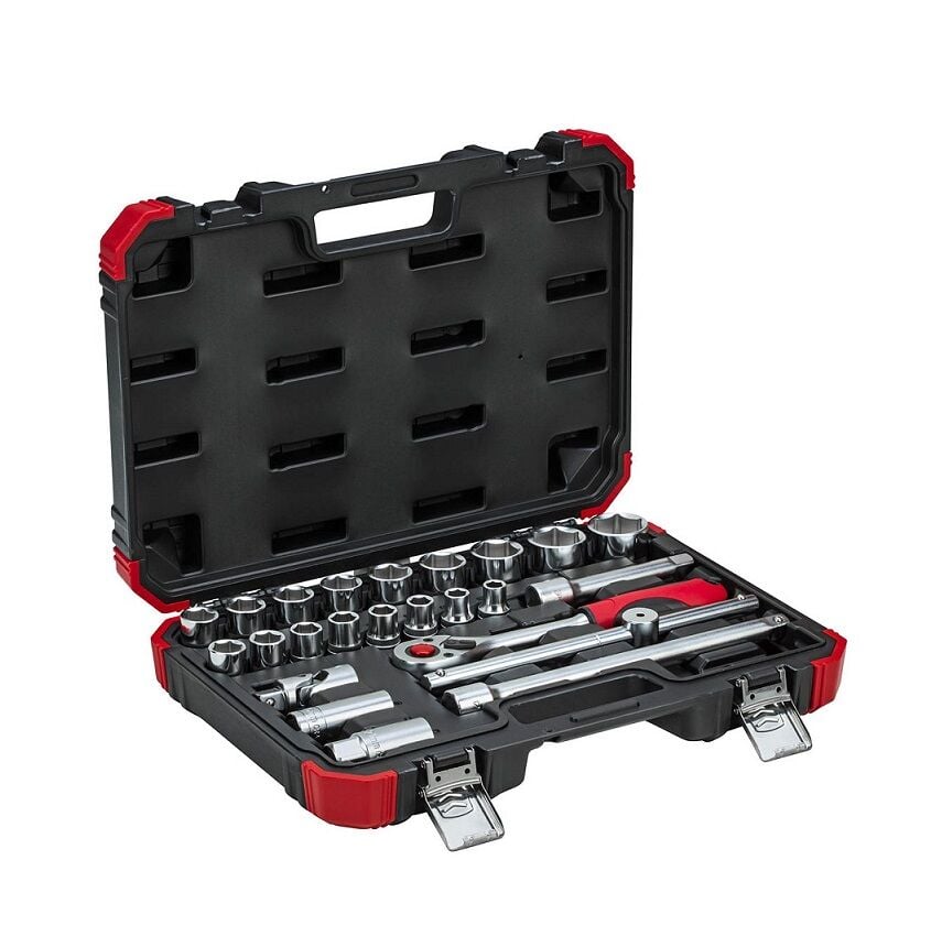 Gedore Red R69003024 Lokma Takımı 1/2'' Altı Köşe 24 Parça