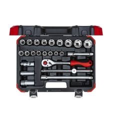Gedore Red R69003024 Lokma Takımı 1/2'' Altı Köşe 24 Parça