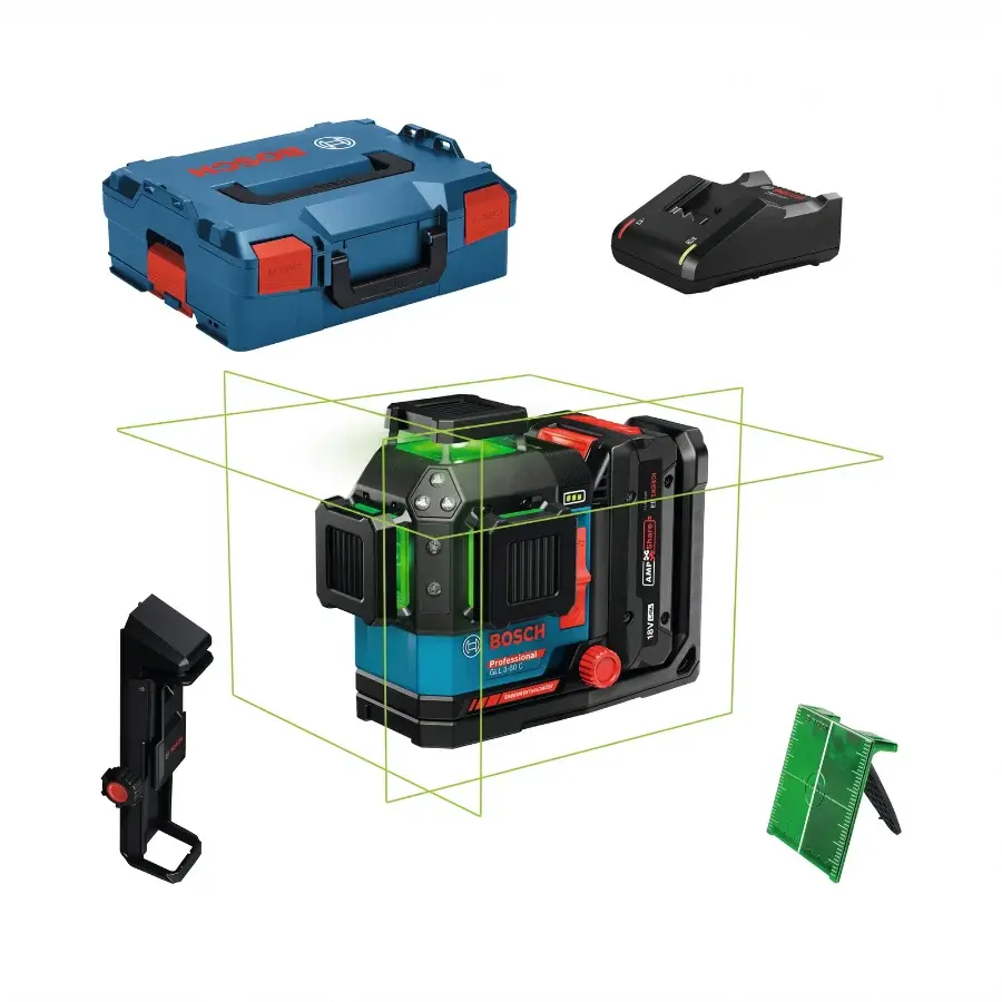 Bosch Expert EXLL18V-120-33 CG Çapraz Çizgi Hizalama Lazeri Akülü 18 V