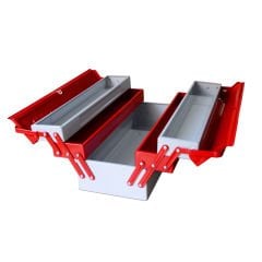 GLS Garaj GF-231 Metal Takım Çantası 5 Gözlü