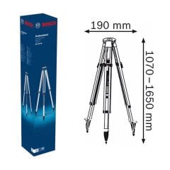 Bosch BT 170 HD Alüminyum Profesyonel Tripod
