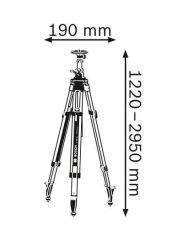 Bosch BT 300 HD Tripod