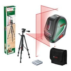 Bosch Universal Level 3 Çapraz Çizgili Hizalama Lazeri Set 10 Mt