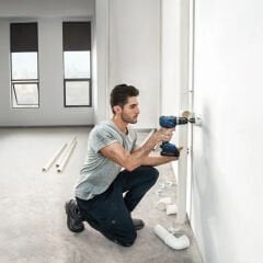 Bosch GSB 18V-65 Akülü Darbeli Delme Vidalama Makinesi 18 Volt 2 Ah