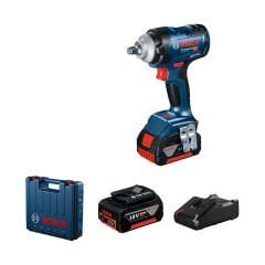 Bosch GDS 18V-400 Akülü Darbeli Somun Sıkma Makinesi 18 Volt 5 Ah