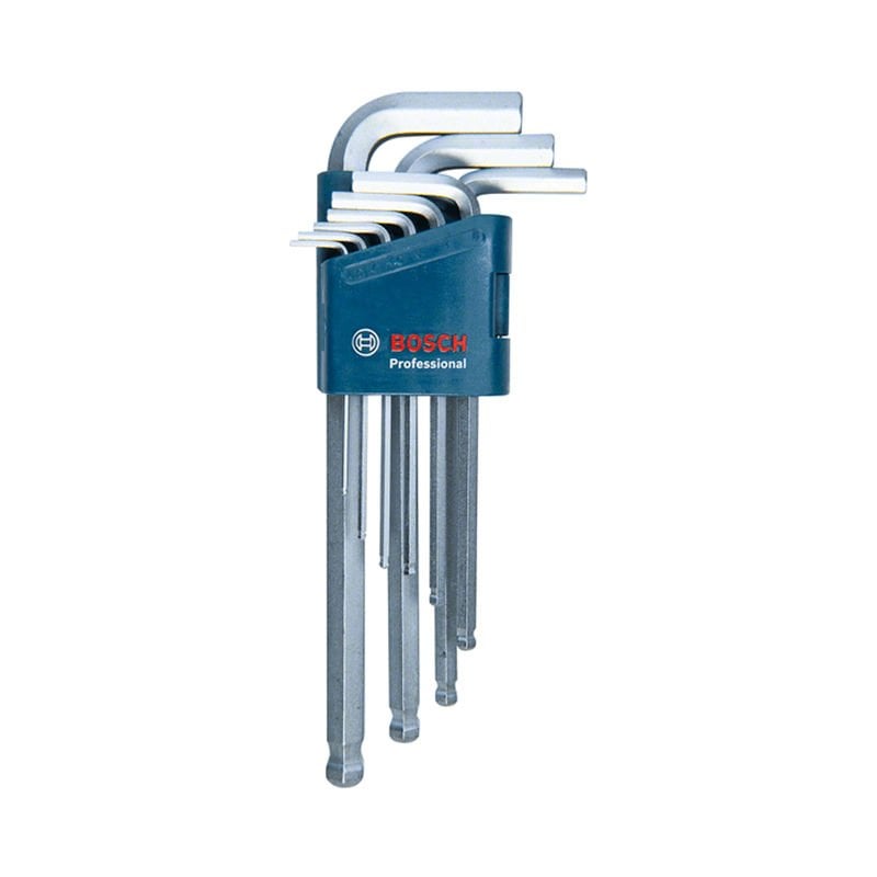 Bosch 1600A01TH5 Alyan Anahtar Takımı Hex 9 Parça