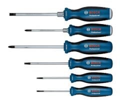 Bosch 1600A02CV3 Tornavida Seti 6 Parça