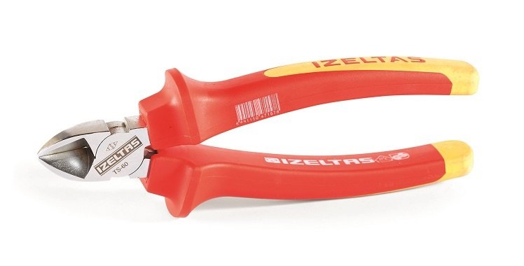 İzeltaş 3700 16 6140 İzoleli Elektrikçi Yan Keski 140 mm 1000 Volt