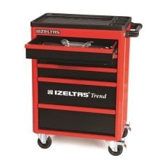 İzeltaş 8244 00 5096 Trend Dolu Takım Dolabı 93 Parça 5 Çekmeceli