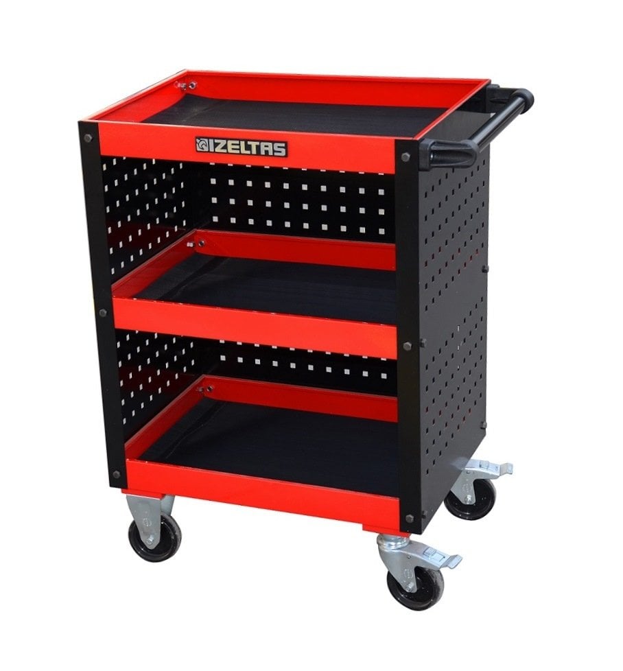 İzeltaş 8550 34 8002 Demonte Mini Servis Arabası Kapalı