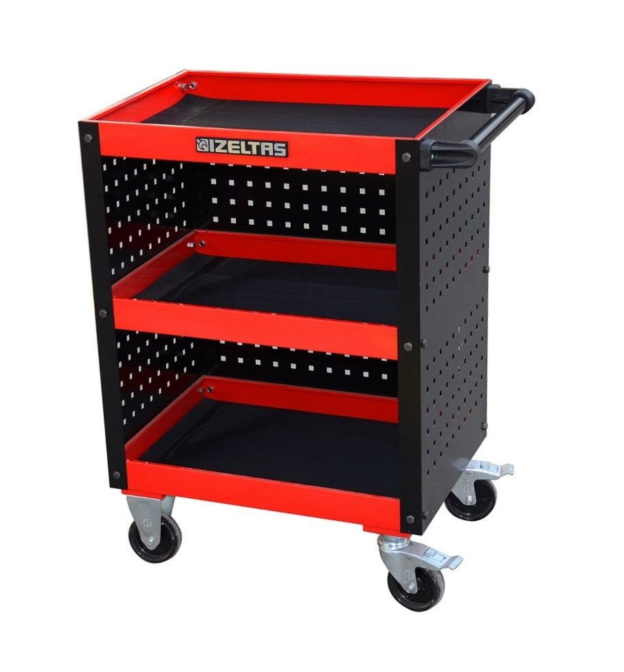 İzeltaş 8550 34 8002 Demonte Mini Servis Arabası Kapalı