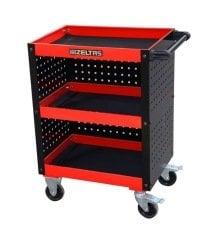 İzeltaş 8550 34 8002 Demonte Mini Servis Arabası Kapalı