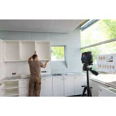 Bosch GCL 12V-50-22 CG + BT150 Çapraz Çizgi Hizalama Lazeri