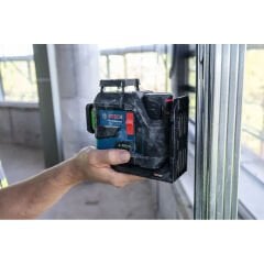Bosch GLL 12V-100-33 CG Çapraz Çizgi Hizalama Lazeri Çantalı