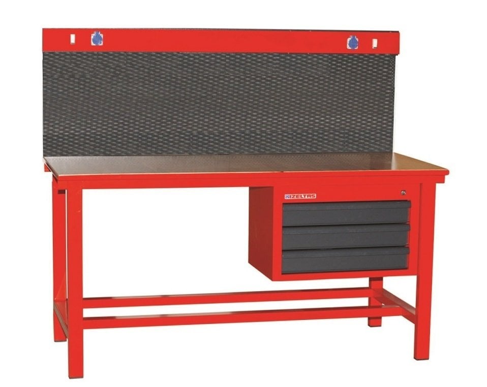 İzeltaş 8500 34 6001 Çalışma Tezgahı Panolu
