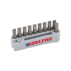 İzeltaş 4810 00 0645 Düz Bits Uç Takımı 0.6x4.5 mm 10 Parça