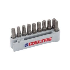 İzeltaş 4830 00 0027 Torx Bits Uç Takımı T27 10 Parça