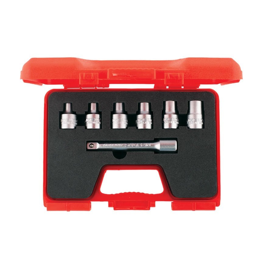 İzeltaş 1113 00 6007 Star Torx Lokma Anahtar Takımı 1/2'' 7 Parça