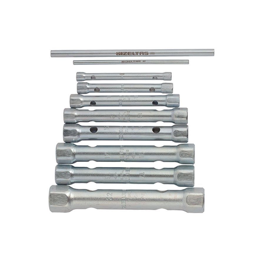 İzeltaş 1800 00 2108 Kovan Anahtar Takımı İki Ağız Mil Dahil