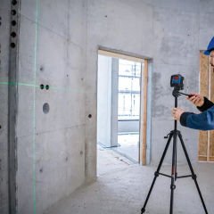 Bosch GLL 12-22 G Yeşil Işık Çapraz Çizgi Hizalama Lazeri