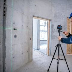 Bosch GLL 12-22 G Yeşil Işık Çapraz Çizgi Hizalama Lazeri