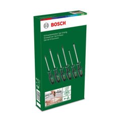 Bosch 1600A02BX7 Tornavida Seti 6 Parça
