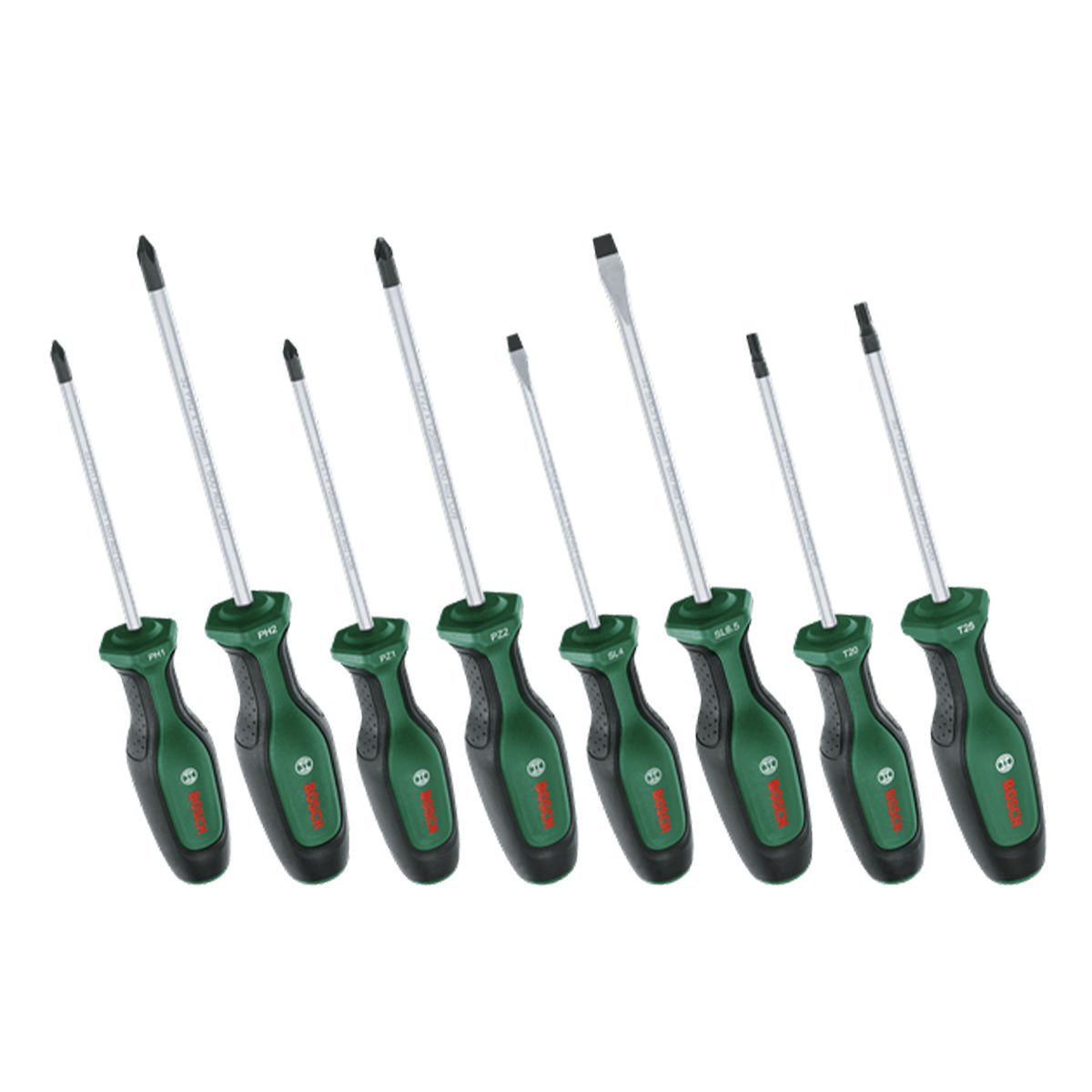 Bosch 1600A02BX8 Tornavida Seti 8 Parça