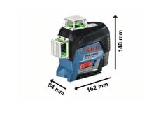Bosch GLL 3-80 CG + BM1 + 12V Akü Professional Çizgi Lazer