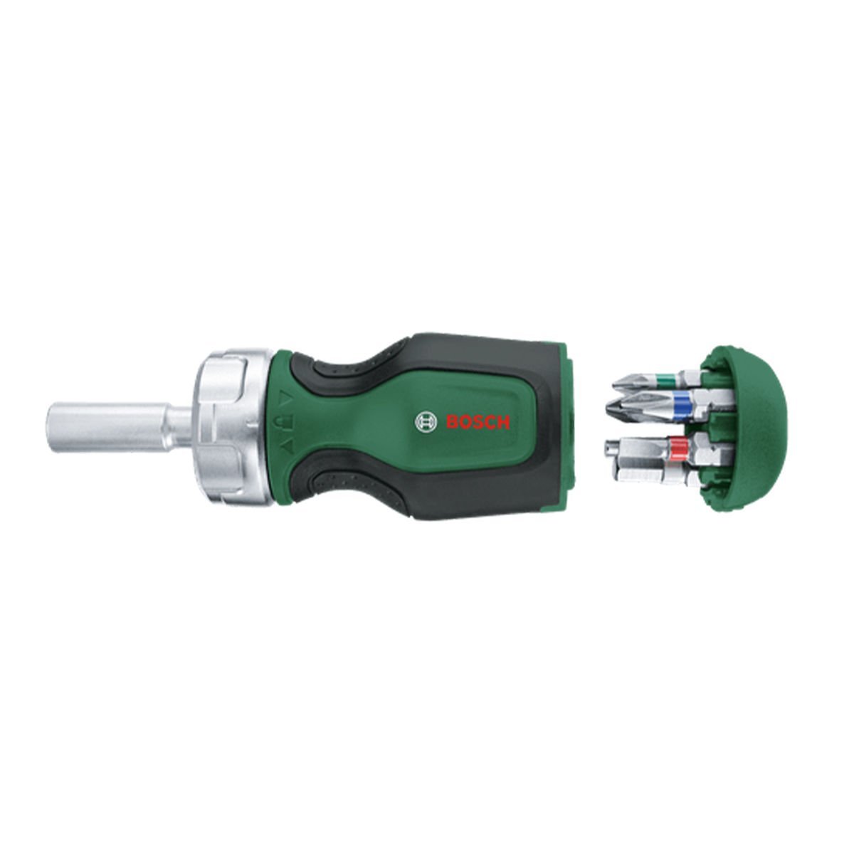 Bosch 1600A027PK Kısa Cırcırlı Tornavida Değiştirilebilir 6 Uçlu