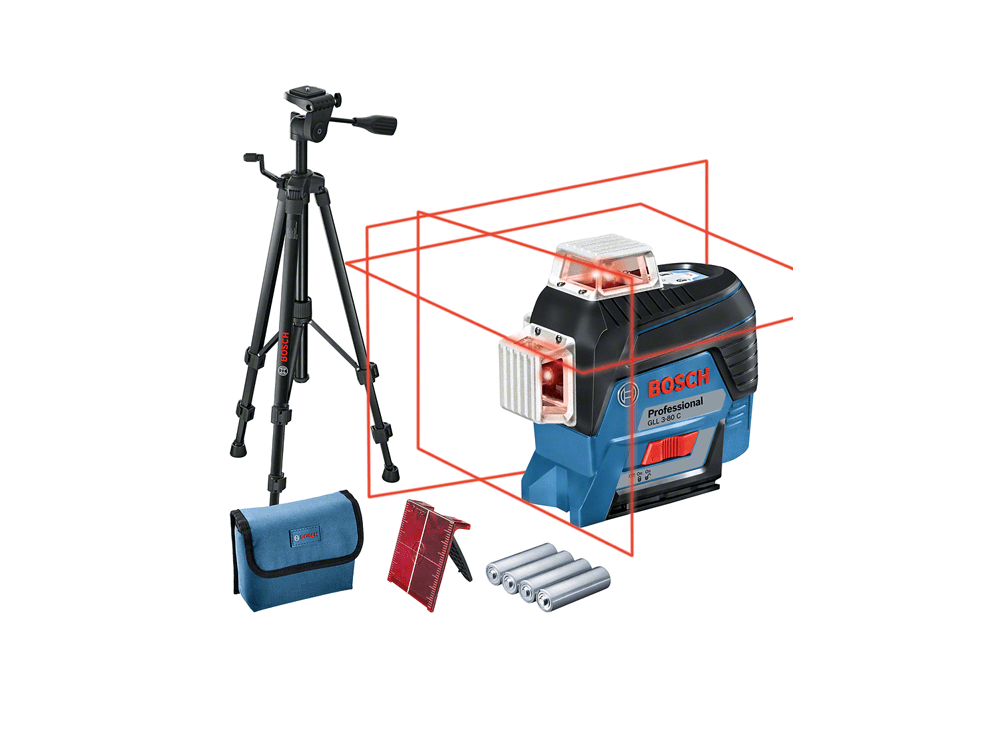Bosch GLL 3-80 C + BT 150 Professional Çizgi Lazer