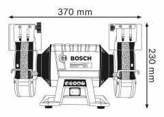 Bosch GBG 60-20 Taş Motoru