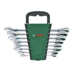 Bosch 1600A027PS Cırcırlı Kombine Anahtar Seti 8 Parça