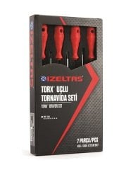 İzeltaş 4775 00 8107 Torx Uçlu Tornavida Seti 7 Parça