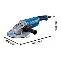 Bosch GWS 27-230 J Taşlama Makinesi 2700 Watt 230 mm