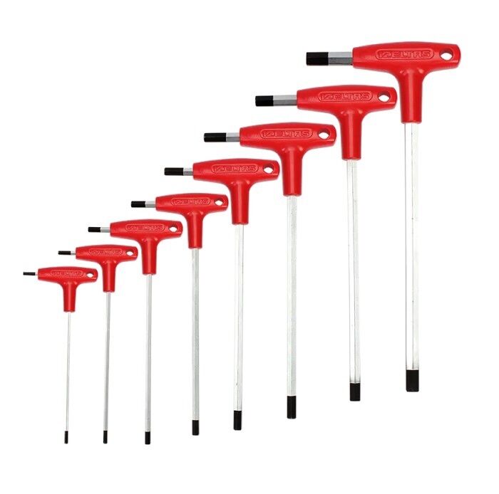 İzeltaş 4920 00 8108 T Tipi Allen Anahtar Takımı 8 Parça